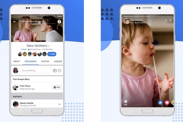 Facebook Gruplara yeni özellik Hikayeler