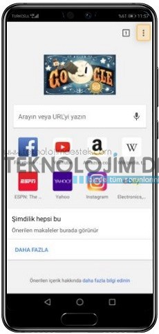 Huawei p20 önbellek nasıl silinir