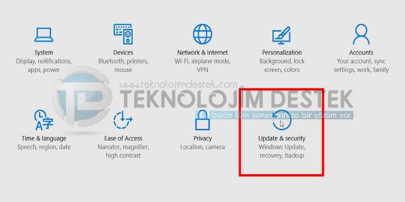 windows 10 recovery yapma 2