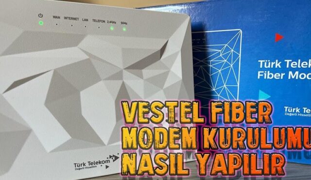 Türk Telekom Vestel modem şifre değiştirme